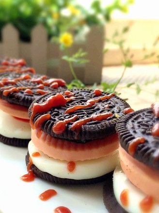 Oreo Sandwich Breakfast