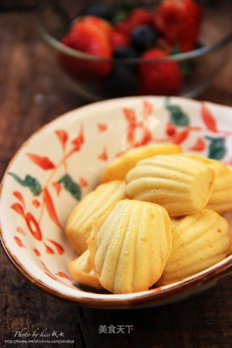 [food is Still Ring Baking Competition Area]: One Bite, One Non-stop Mouth---mini Madeleine recipe