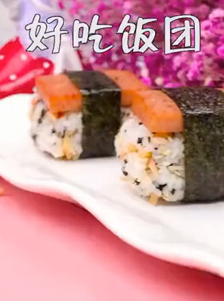 Sushi Rice Ball Rolls recipe