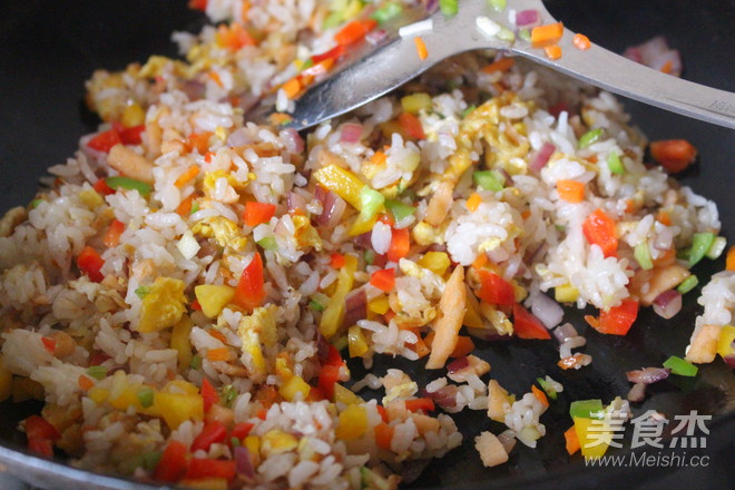 Five Egg Fried Rice recipe