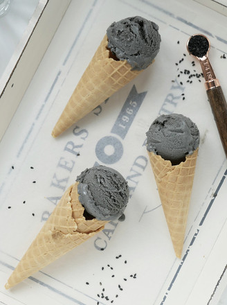 Black Sesame Ice Cream recipe