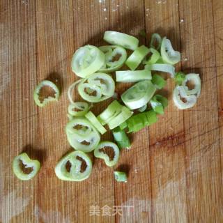 Duck Egg Fried Loofah recipe