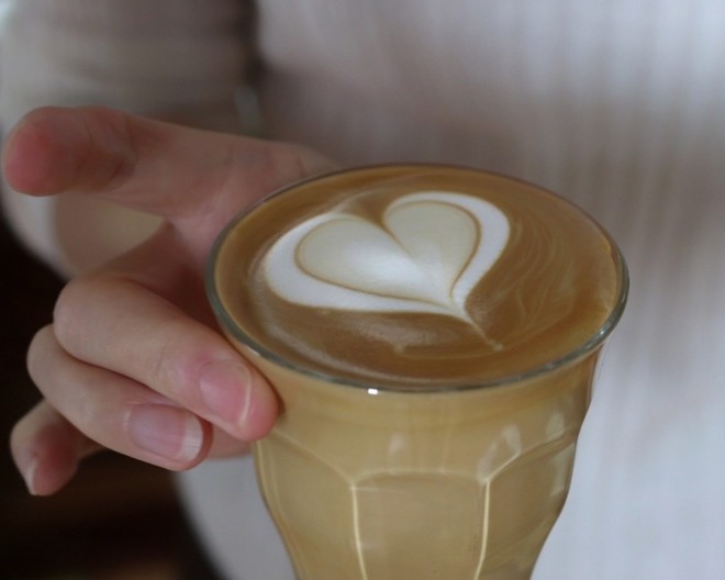 Coffee Latte Record (those Hearts💗) with Video recipe