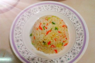 Shrimp and Cucumber Fried Rice