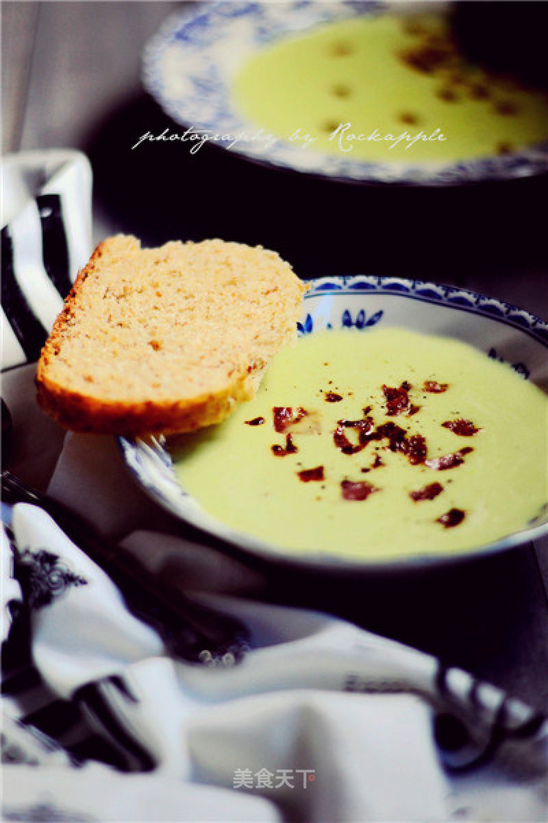 【asparagus Cream Soup】 recipe