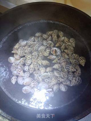 Boiled Flower Snail recipe