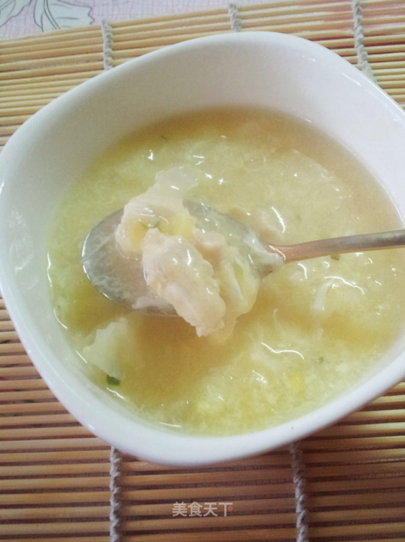 Nutritious Soup-tremella, Corn and Chicken Soup recipe