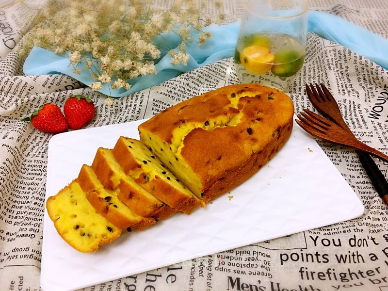 Passion Fruit Pound Cake recipe