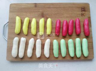 #新良第一节烤大赛# Huahaoyue Round People Reunion ~ Bean Paste Hydrangea Bread recipe