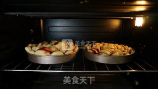 Plum Sauce Flower Pan Bread recipe