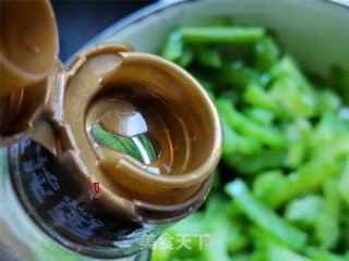 Bitter Gourd with Garlic recipe