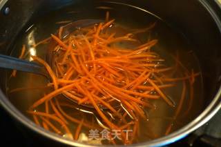 Pea Sprouts Mixed with Tofu Shreds recipe