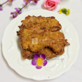 Oil-free Fried Pork Chop recipe