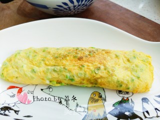 Thick Egg Roast with Garlic Moss recipe