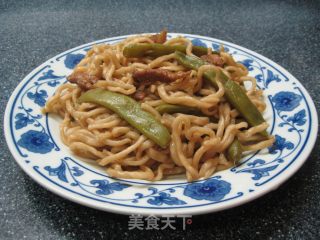 Lentil Braised Noodles recipe