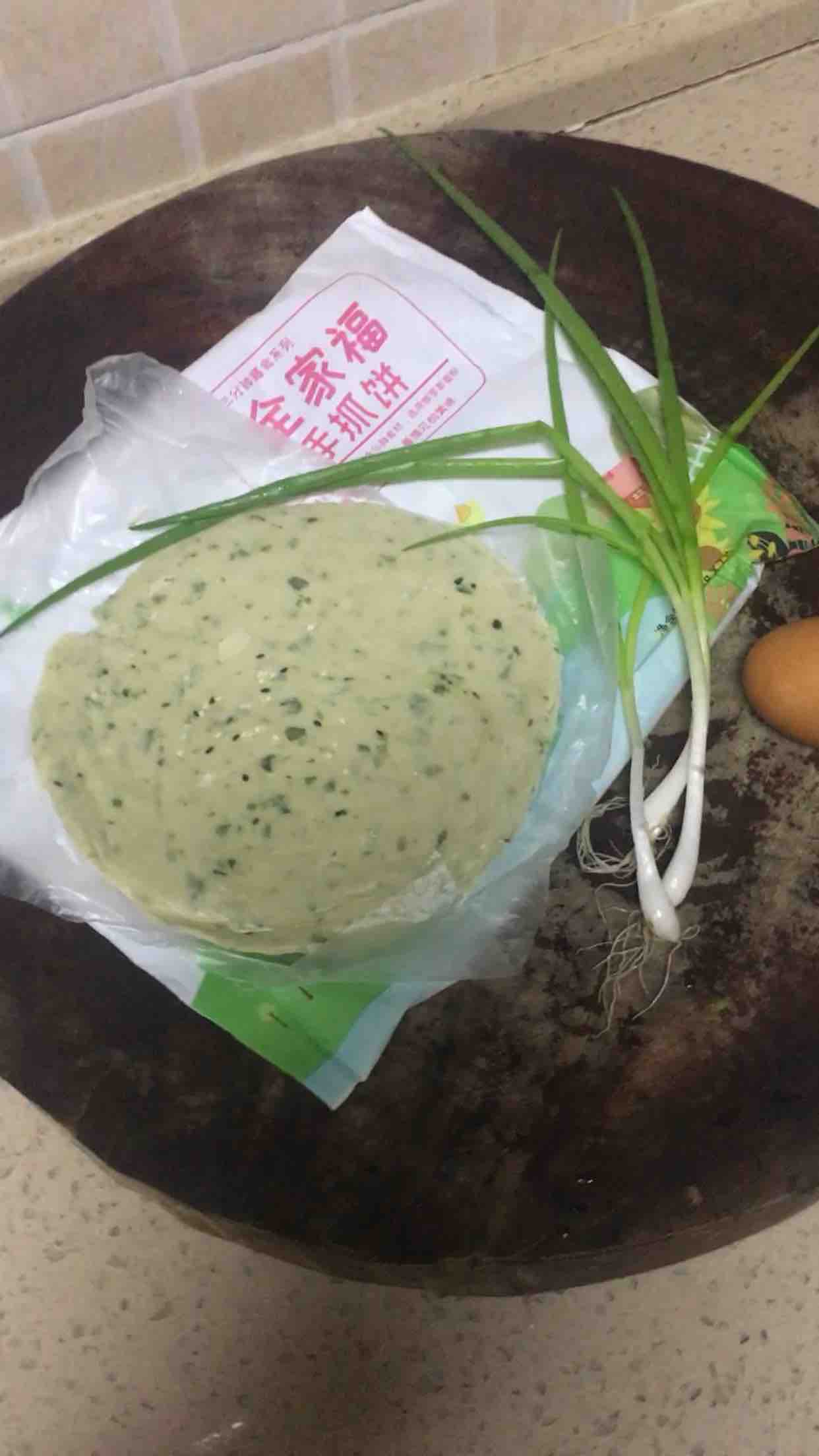 Chives and Egg Finger Cakes recipe