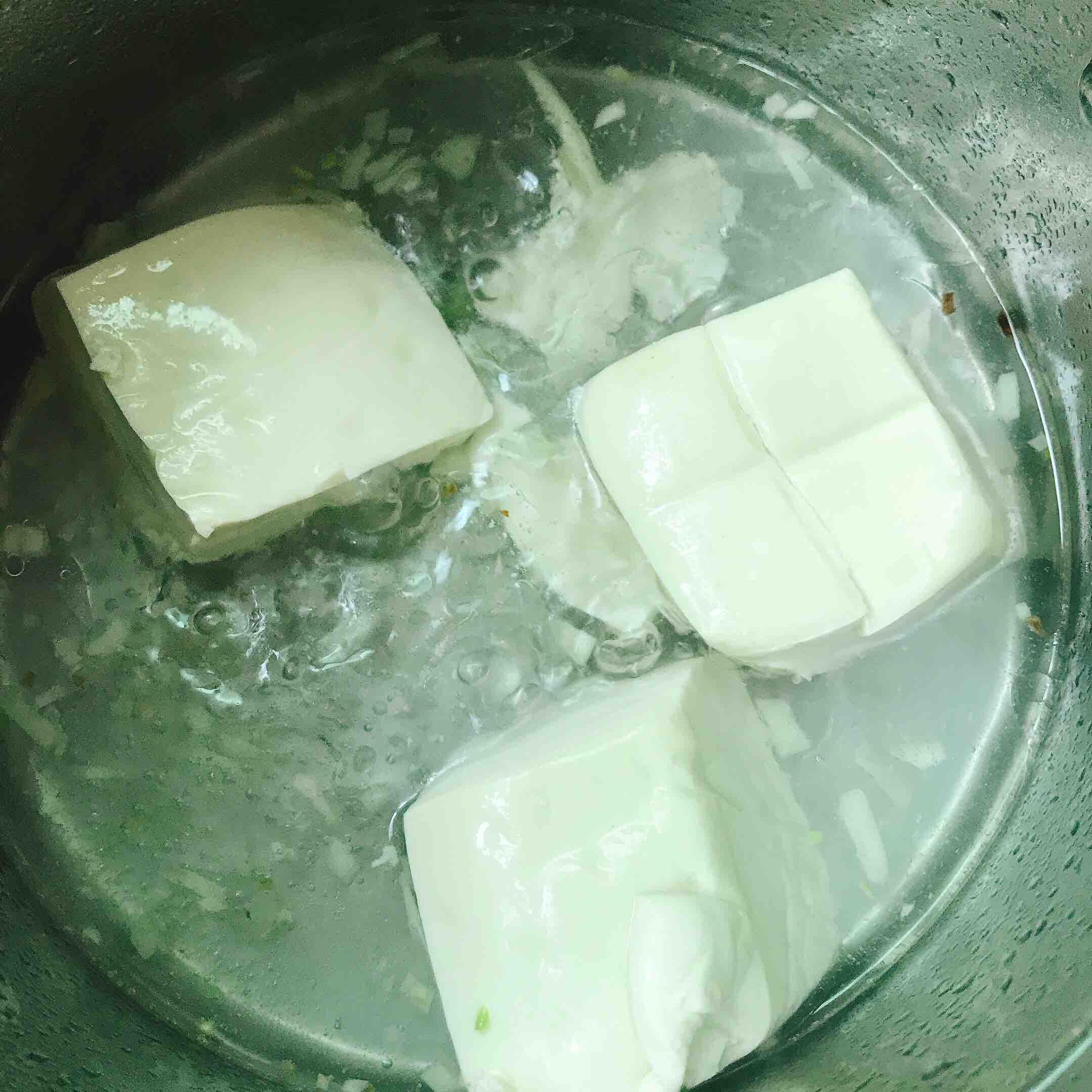 Egg Tofu Soup recipe