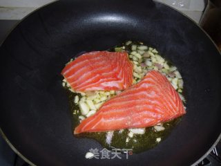 Salmon Alphabet Pasta recipe