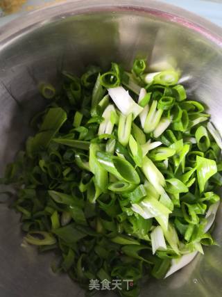 Leftover Steamed Buns Turned into Tortillas with Less Oil and Green Onion recipe