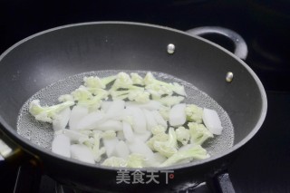 Seafood Fried Rice Cake recipe