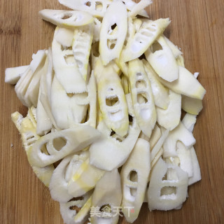 Oil Splashing Bamboo Shoots recipe