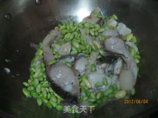 Fish Stew with Edamame recipe