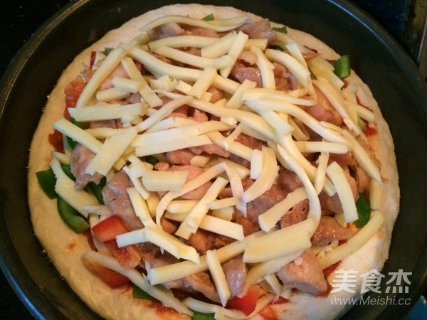 Orleans Style Chicken Pizza recipe