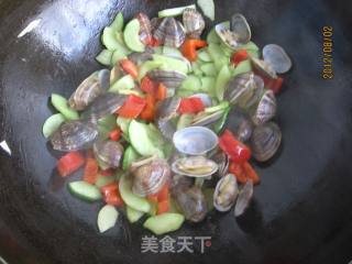 Fried Clams with Old Cucumber recipe