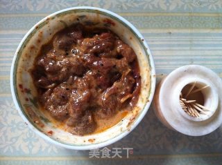 Toothpick Beef recipe