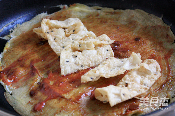 Multi-grain Pancakes and Fruits (pan Version) recipe