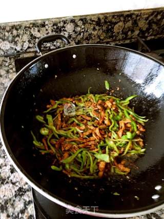 Green Pepper Shredded Pork recipe