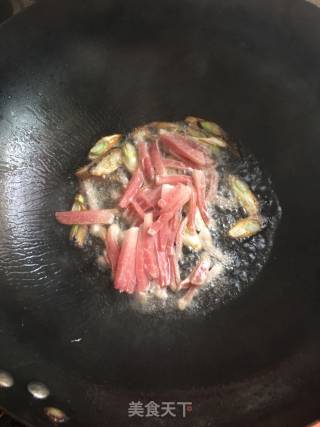 Stir-fried Sansi recipe