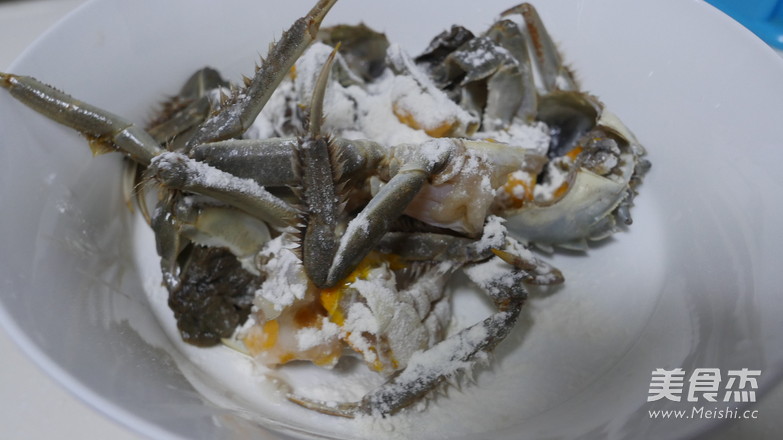 Crab Fried Rice Cake recipe
