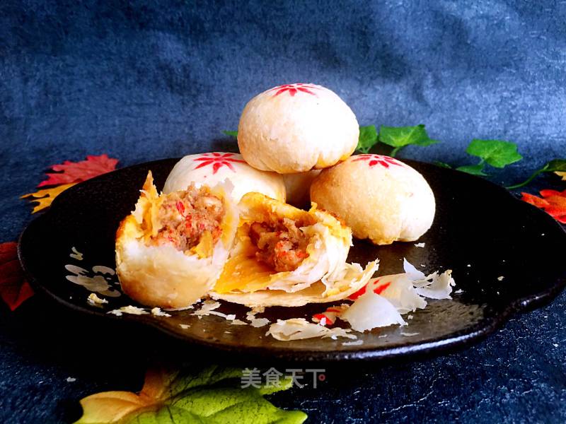 Crayfish Mooncakes recipe