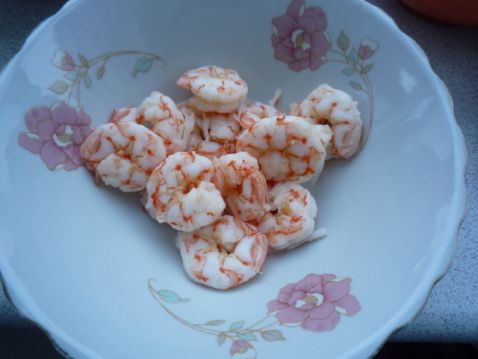 Dragon Fruit Mixed Shrimp recipe