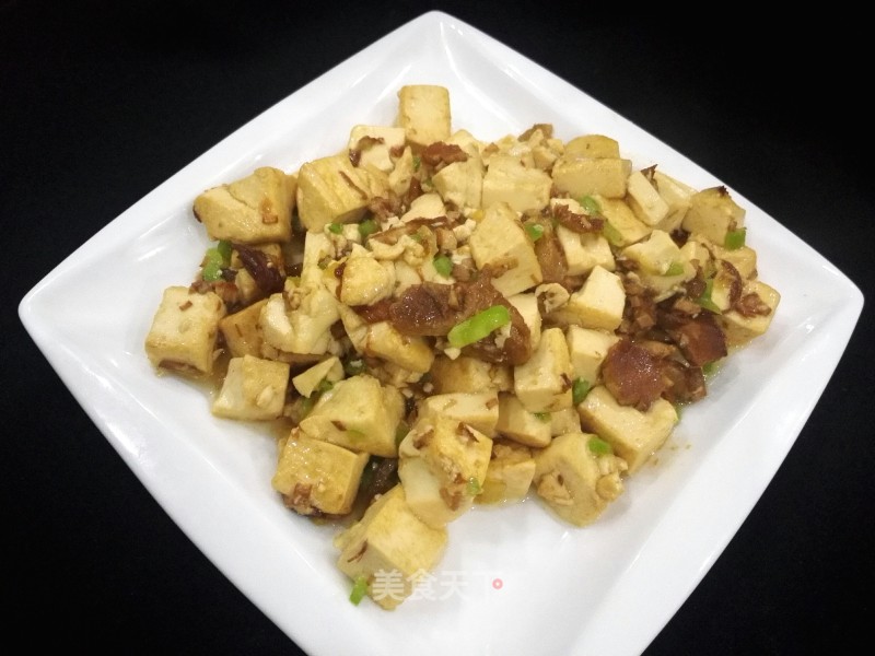 Braised Tofu with Minced Meat recipe