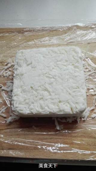 Coconut Milk Cold Cake recipe