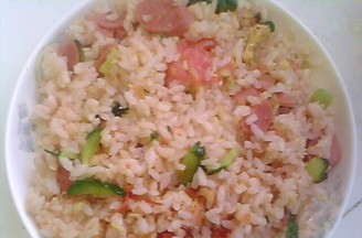 Colorful Fried Rice recipe