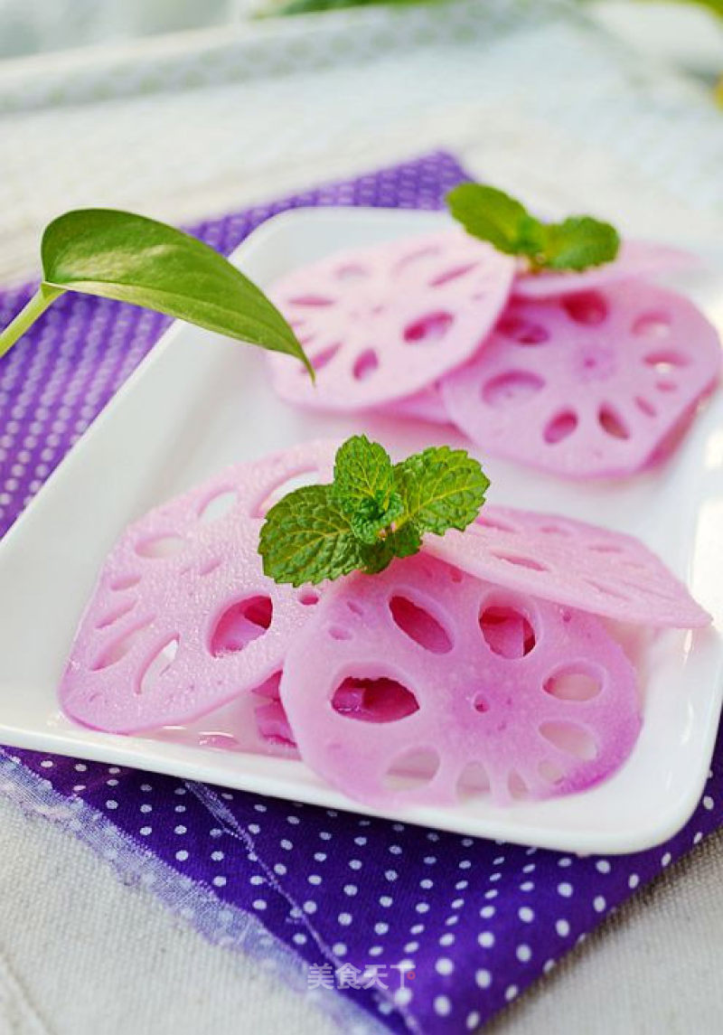 Rouge Lotus Root Slices recipe