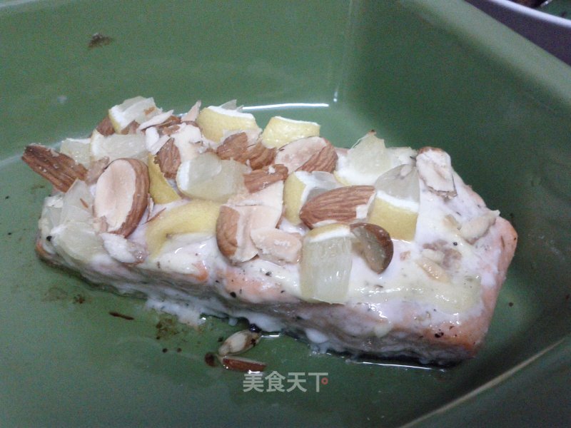 Mayonnaise Grilled Salmon recipe