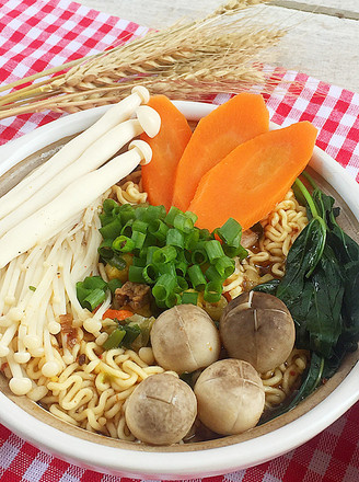 Instant Noodles with Miscellaneous Bacteria recipe