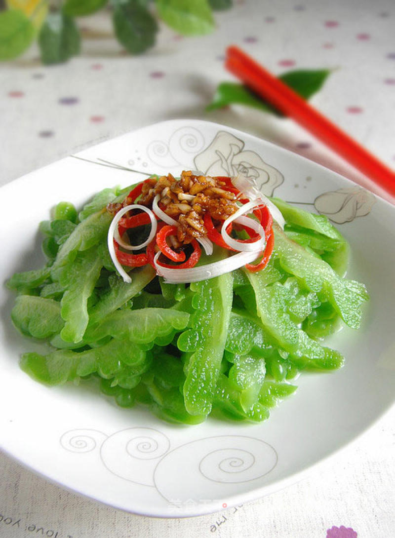 To Clear Away Heat and Detoxify-cold Bitter Gourd recipe