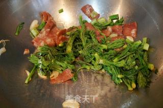 Stir-fried Bacon Meat recipe