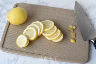 Stewed Tangerine Peel with Lemon recipe