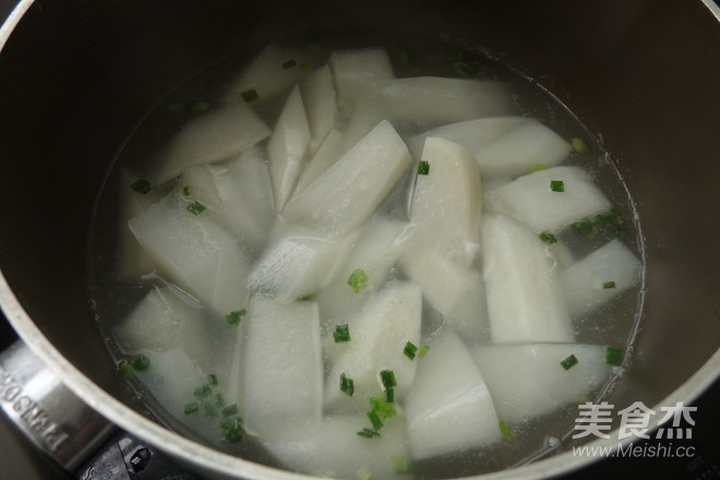 Scallion Radish recipe