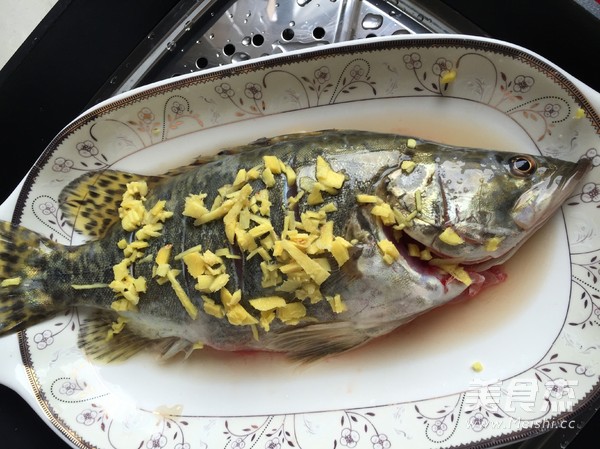 Steamed Mandarin Fish recipe