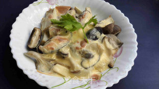 Cheese Baked Mushrooms recipe