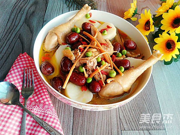 Herbal Stewed Chicken Soup recipe