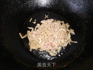 Stir-fried Shredded Pork with Leek recipe