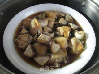 Steamed Middle Wings with Shiitake Mushrooms recipe